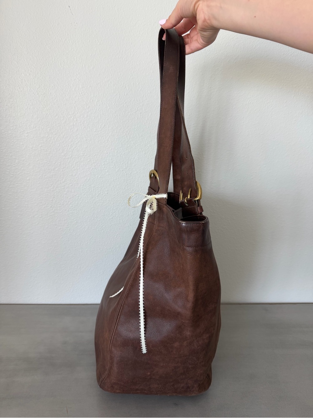 Vintage Coach SoHo Mahogany Leather Tote Shoulder Purse - Picture 10 of 10